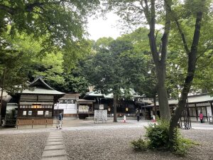 Tsuki Shrine in Urawa, Saitama City, on the Morning of 2021-05-25