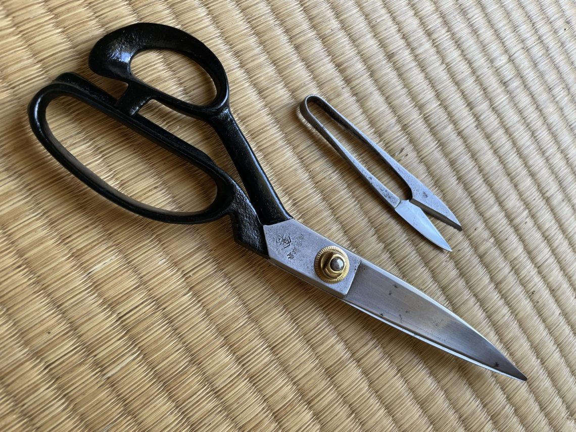 Two pair of scissors I’ve recently restored