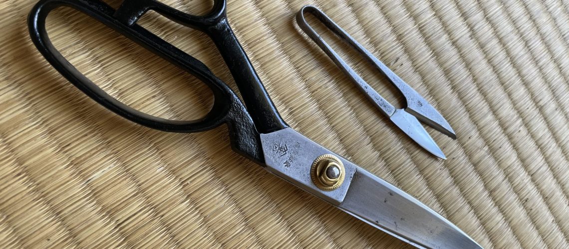 Two pair of scissors I’ve recently restored